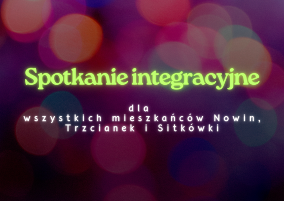 Zapraszamy na spotkanie integracyjne